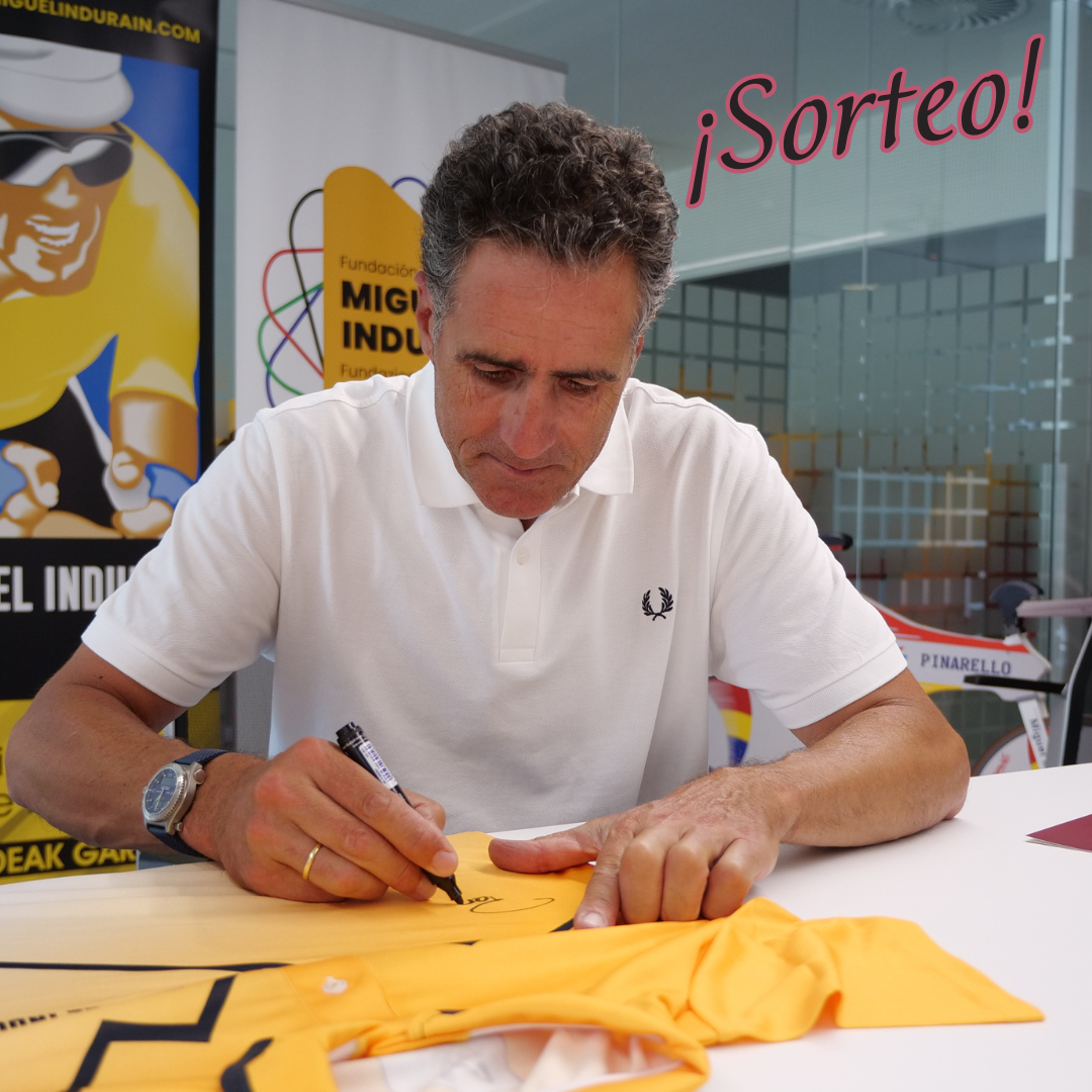 SORTEAMOS UNA CAMISETA FIRMADA POR MIGUEL INDUR&Aacute;IN